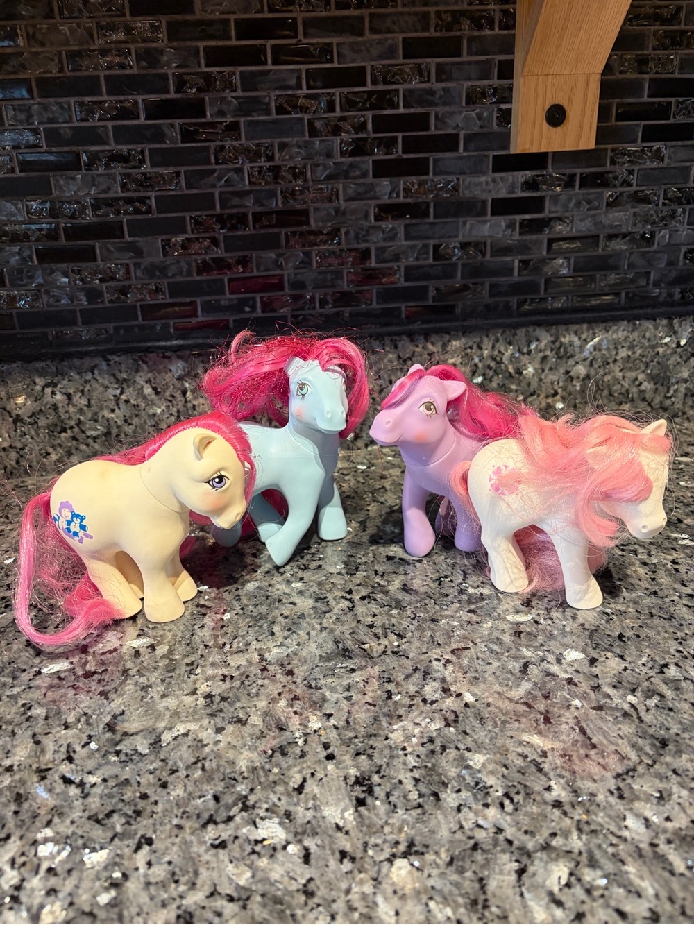Vintage My Little Pony G1 80's Lot Of 4 Hasbro